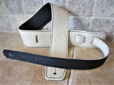 Elite Series: 2.5 Inch Wide Leather Backed Guitar Straps