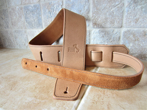 2.5 Inch Sunrise Leather Guitar Straps