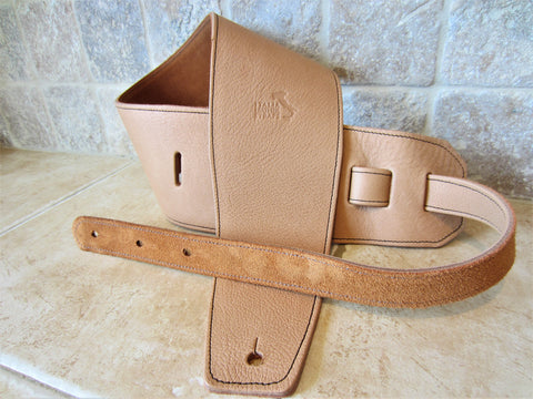 4 Inch Wide Sunrise Leather Guitar Straps