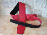 2.5 Inch Wide Rossa Leather Guitar Straps