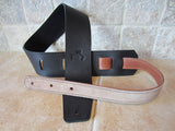 vintage leather guitar straps